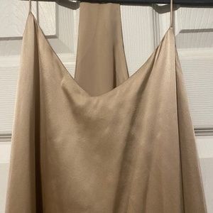 Club Monaco Asymmetrical Slip Dress